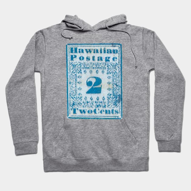 HAWAIIAN MISSIONARY STAMP 1851 Hoodie by Cult Classics